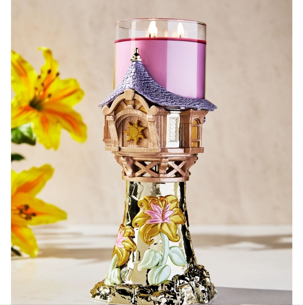 Disney Princess Rapunzel 3 Wick Candle Holder by B&BW Limited Edition Collection - Picture 8 of 11
